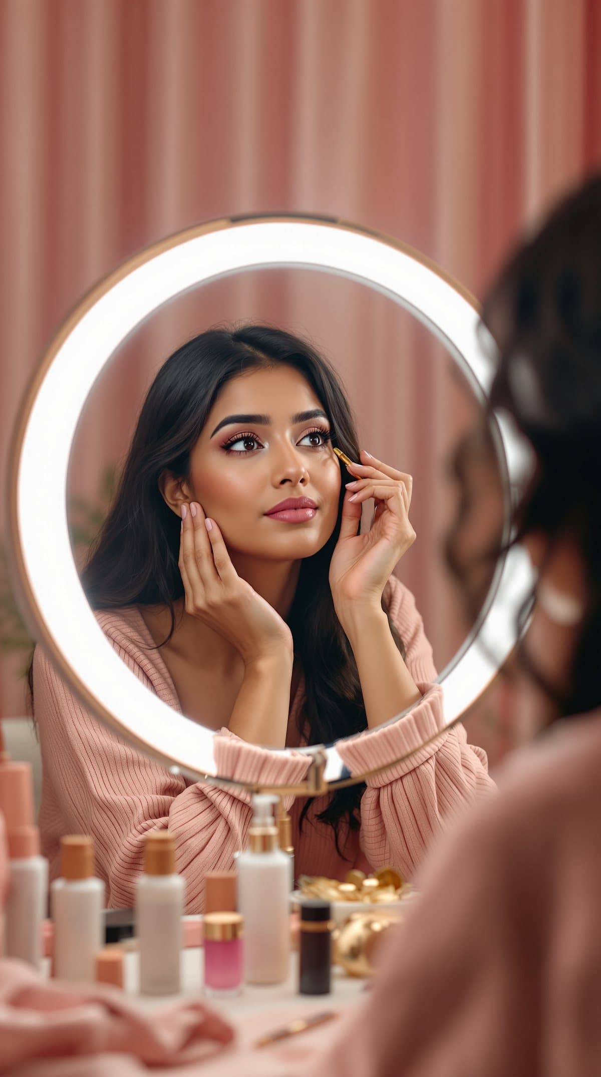Meher Kapoor, beauty creator in Mumbai
